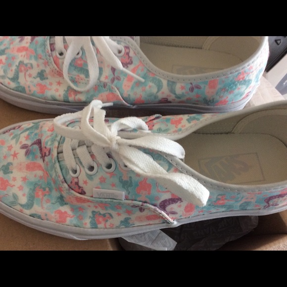 mermaid glitter vans
